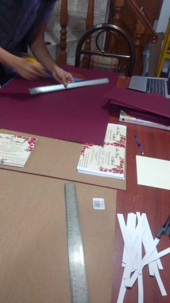 Mis invitaciones hechas con amor familiar! - 4