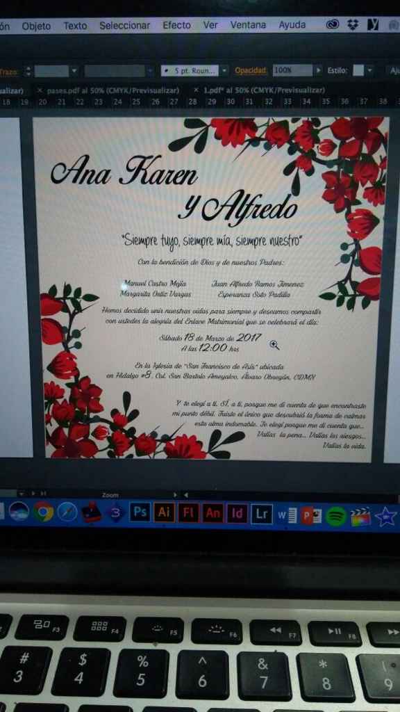 Mis invitaciones hechas con amor familiar! - 8