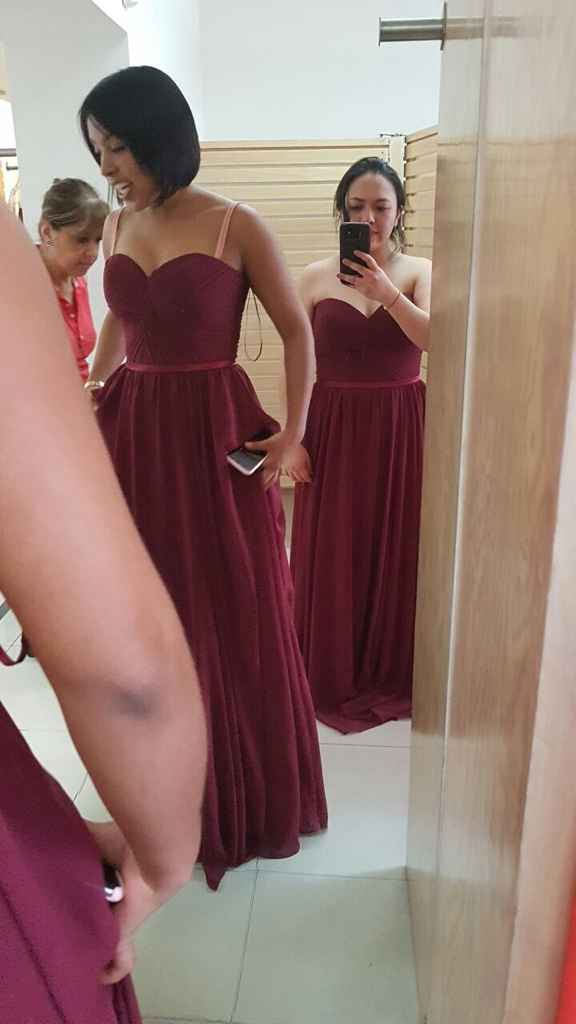 Elegido el vestido 👗 de mis damas de honor - 1
