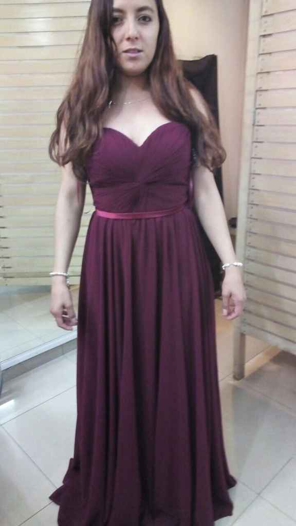 Elegido el vestido 👗 de mis damas de honor - 2