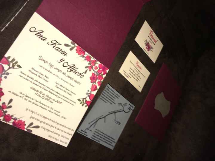 Nuestras invitaciones hechas con amor... 2da parte - 1
