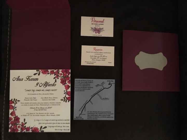 Nuestras invitaciones hechas con amor... 2da parte - 2