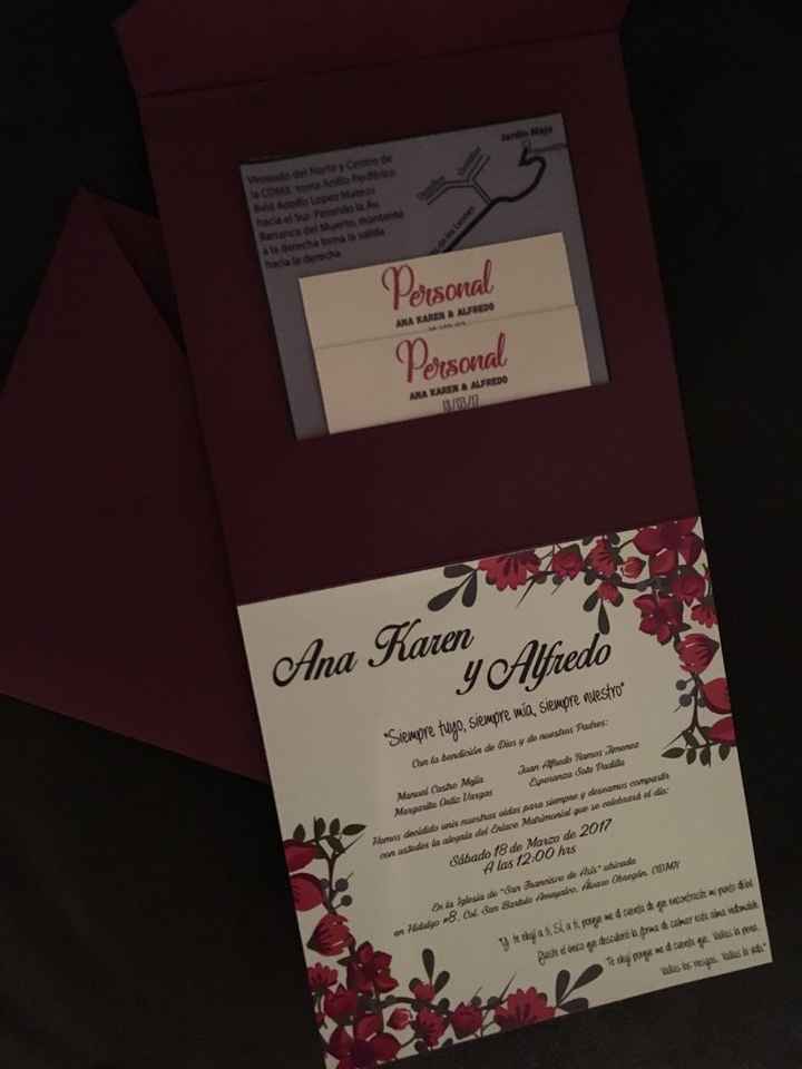 Nuestras invitaciones hechas con amor... 2da parte - 4