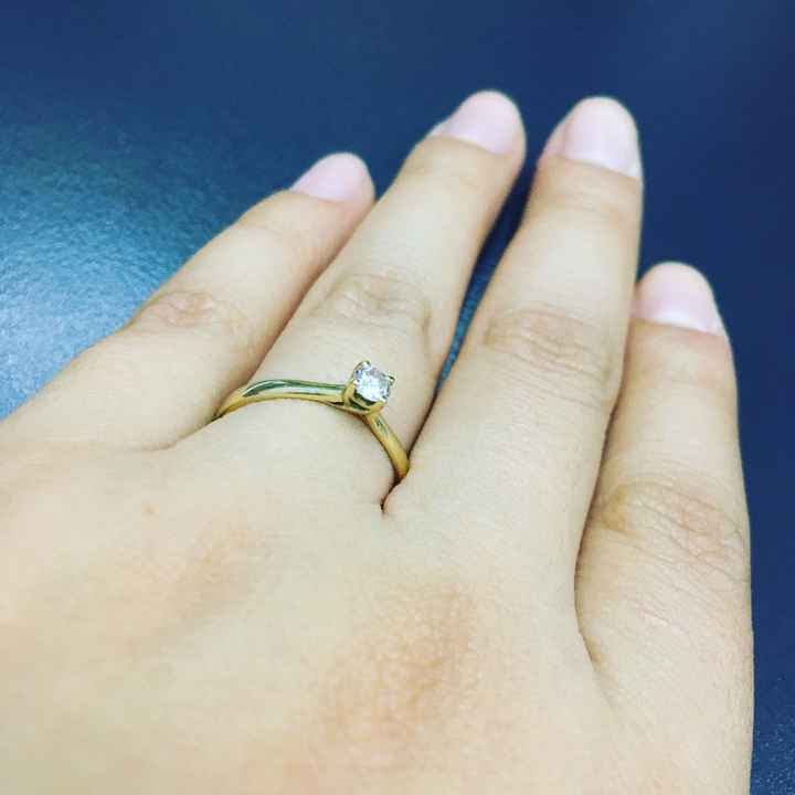 Por fin tengo mi anillo... pero no fue como lo soñé 😔 - 1