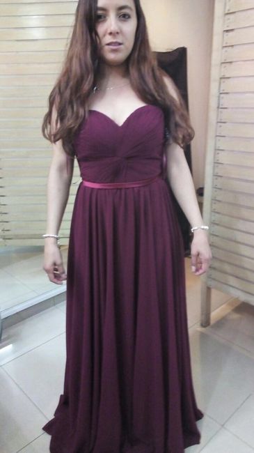 Elegido el vestido 👗 de mis damas de honor - 2