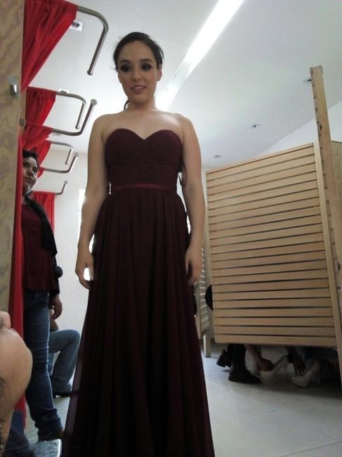 Elegido el vestido 👗 de mis damas de honor - 5
