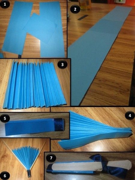 Abanicos de papel