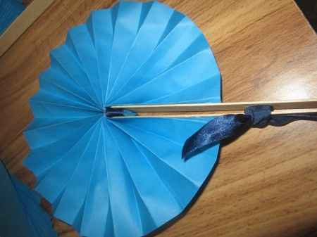 Abanicos de papel