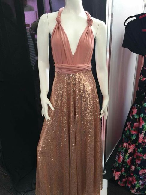 Llegaron los vestidos de mis damas - 2