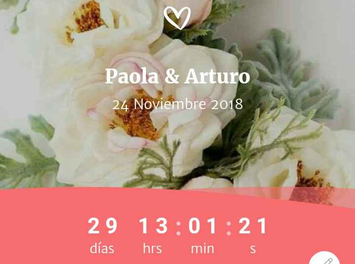 29 dias... - 1