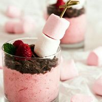 Mesa de postres color rosa - 3