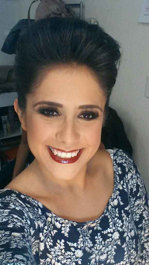 Prueba de maquillaje....!!!! - 2