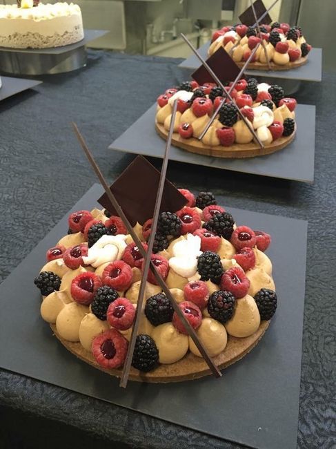 tarta de frutos rojos