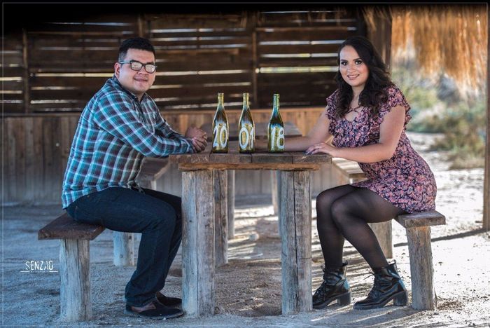 save the date botellas