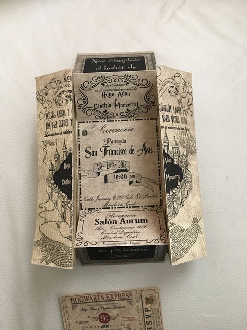  Ya recogimos invitaciones 😍❤️ - 3