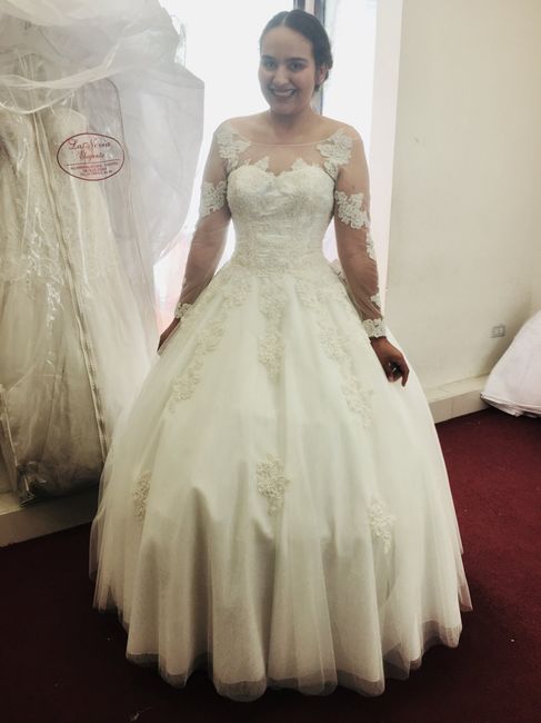  Las que escogieron vestido princesa, una pregunta!! - 1