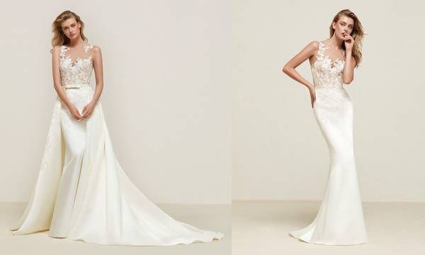 Un vestido, dos bridal looks 😱 - 3