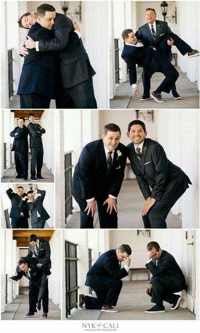  Sesion de fotos divertida para novios y sus damos jejejeje.... 😉 - 12