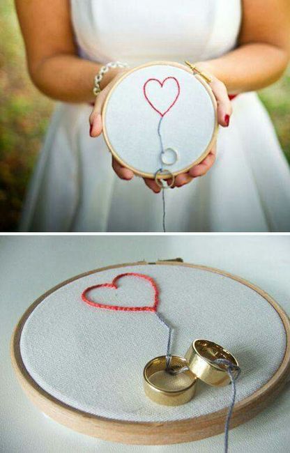  Porta anillos bordados!! - 10