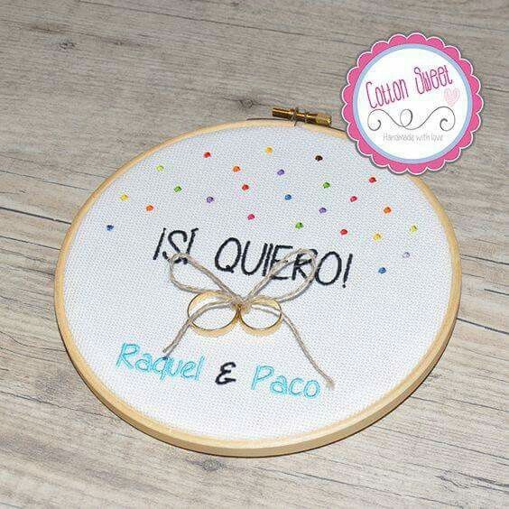  Porta anillos bordados!! - 13