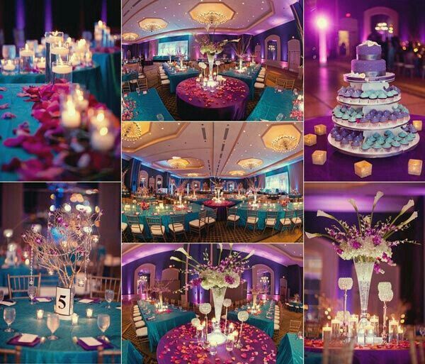  Iluminacion y decoracion en tonos morados 😍😍 - 6