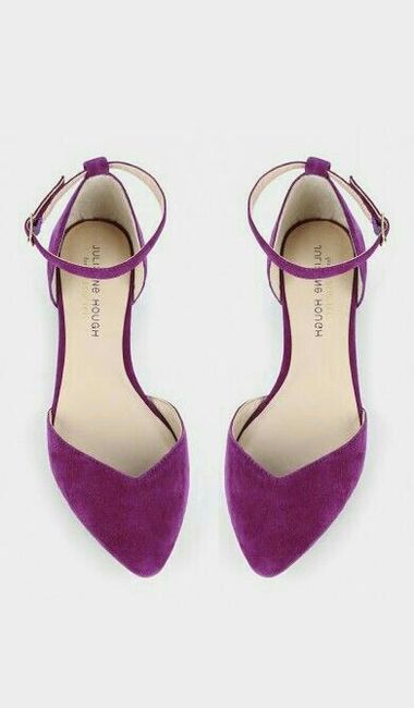  Comodidad con glamour 😉 flats en color morado 💜💜 - 3
