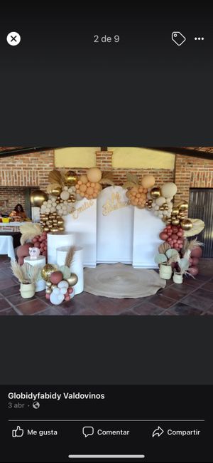 Decoración con globos 1