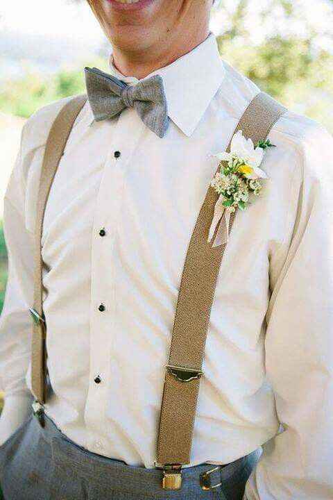  Nueva tendencia para novios " tirantes " - 3