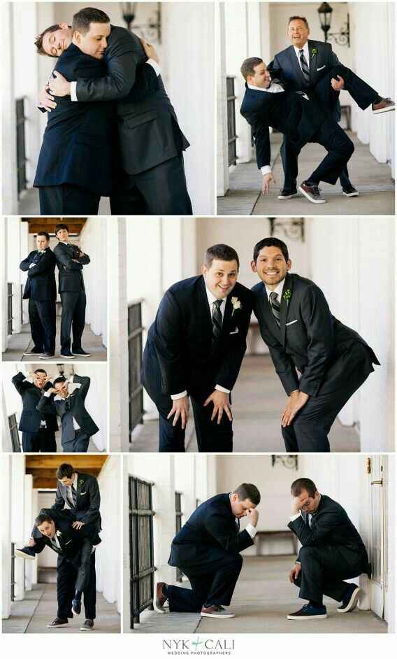  Sesion de fotos divertida para novios y sus damos jejejeje.... 😉 - 12