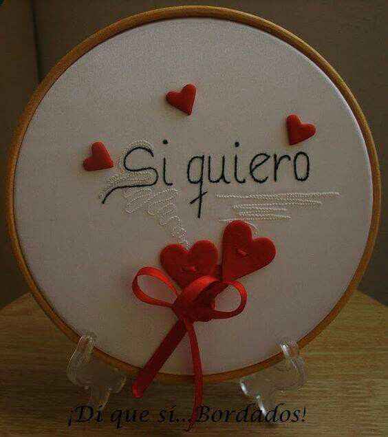  Porta anillos bordados!! - 1