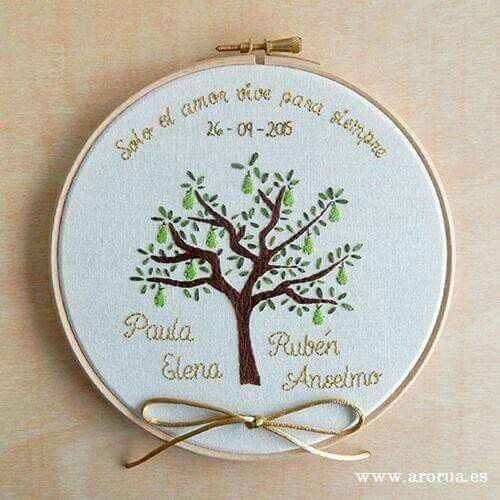  Porta anillos bordados!! - 8