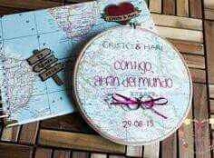  Porta anillos bordados!! - 9