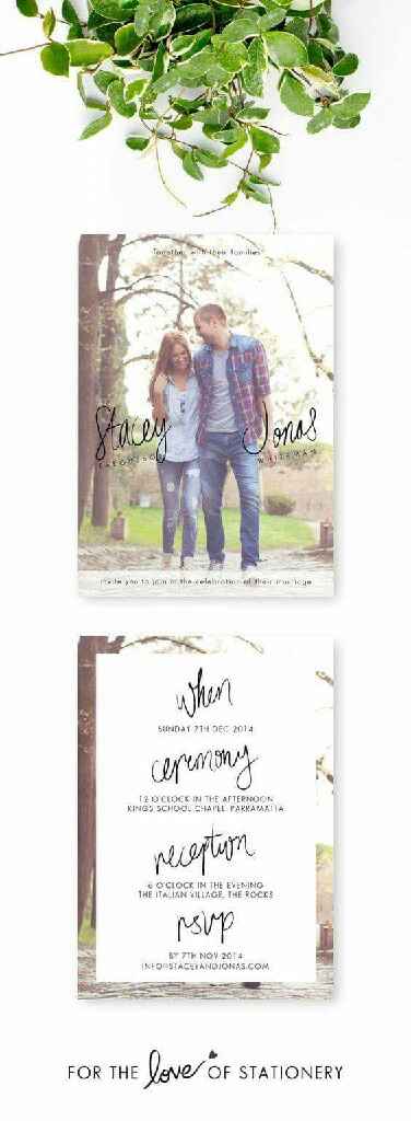  Invitaciones con foto!!! - 6