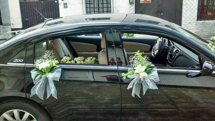  Ideas para decorar coche de bodas !!! - 8