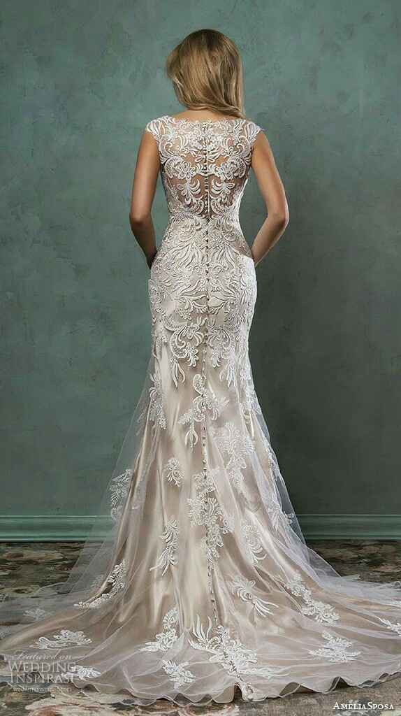  Vestidos de novia color champagne 🍾🍾 - 6