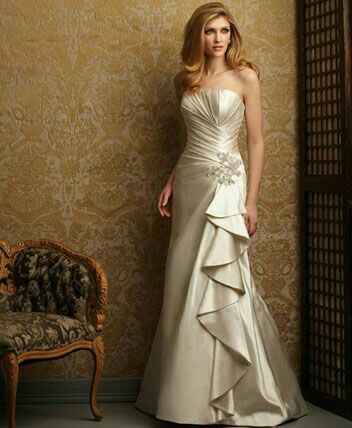  Vestidos de novia color champagne 🍾🍾 - 9