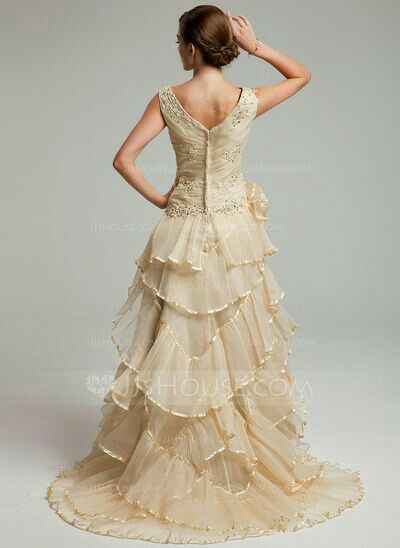  Vestidos de novia color champagne 🍾🍾 - 19