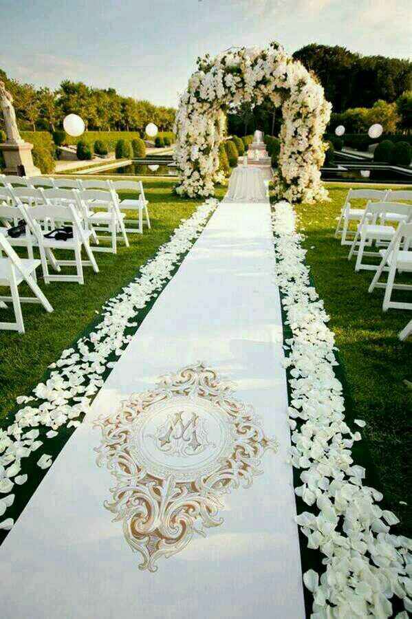  Caminos para entrada de novia 🌷👰 - 1