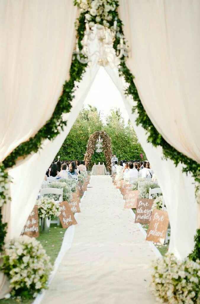  Caminos para entrada de novia 🌷👰 - 9