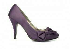  Zapatillas para novia en color morado 👡👠 - 5