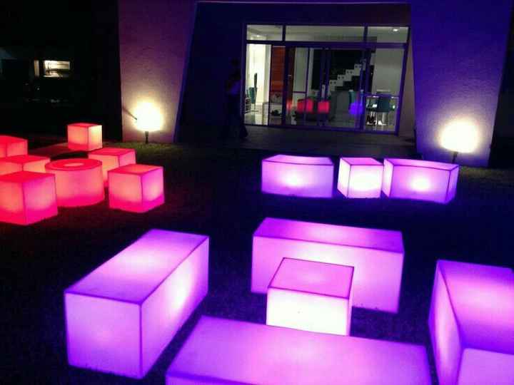  Iluminacion y decoracion en tonos morados 😍😍 - 21