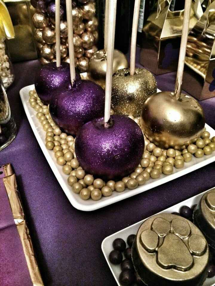  Candy bar con toques en color morado 😍😍 - 7