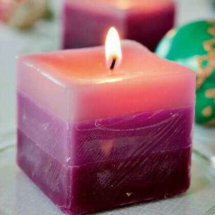  Velas y porta velas 🕯🕯💜  en color morado!!! - 13