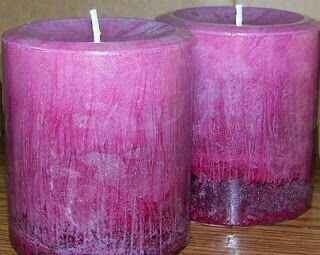  Velas y porta velas 🕯🕯💜  en color morado!!! - 16