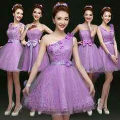  Vestidos en color morado para boda por el civil 💜💜 - 4