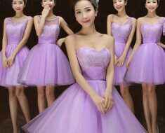  Vestidos en color morado para boda por el civil 💜💜 - 5