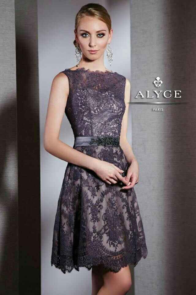  Vestidos en color morado para boda por el civil 💜💜 - 9
