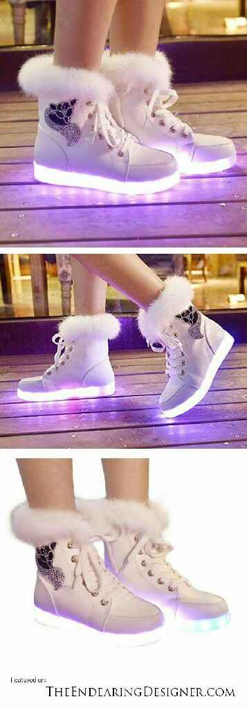  Tennis para la novia en color de tendencia morado💜💜💜💜 - 13