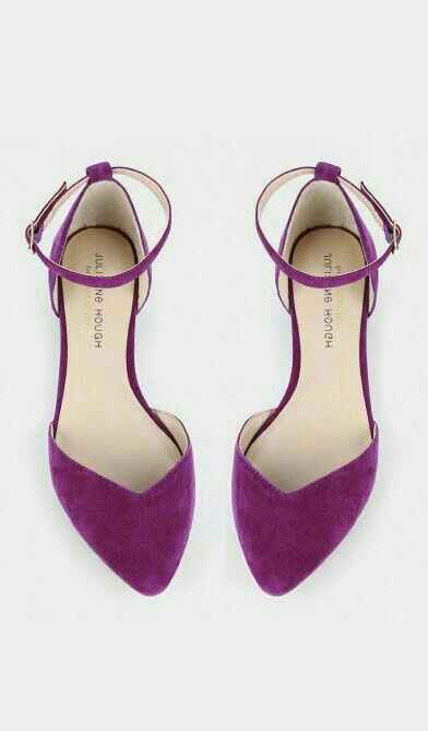  Comodidad con glamour 😉 flats en color morado 💜💜 - 3