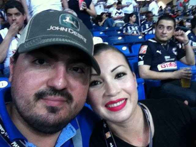 aquí estamos en el estadio de rayados en monterrey 